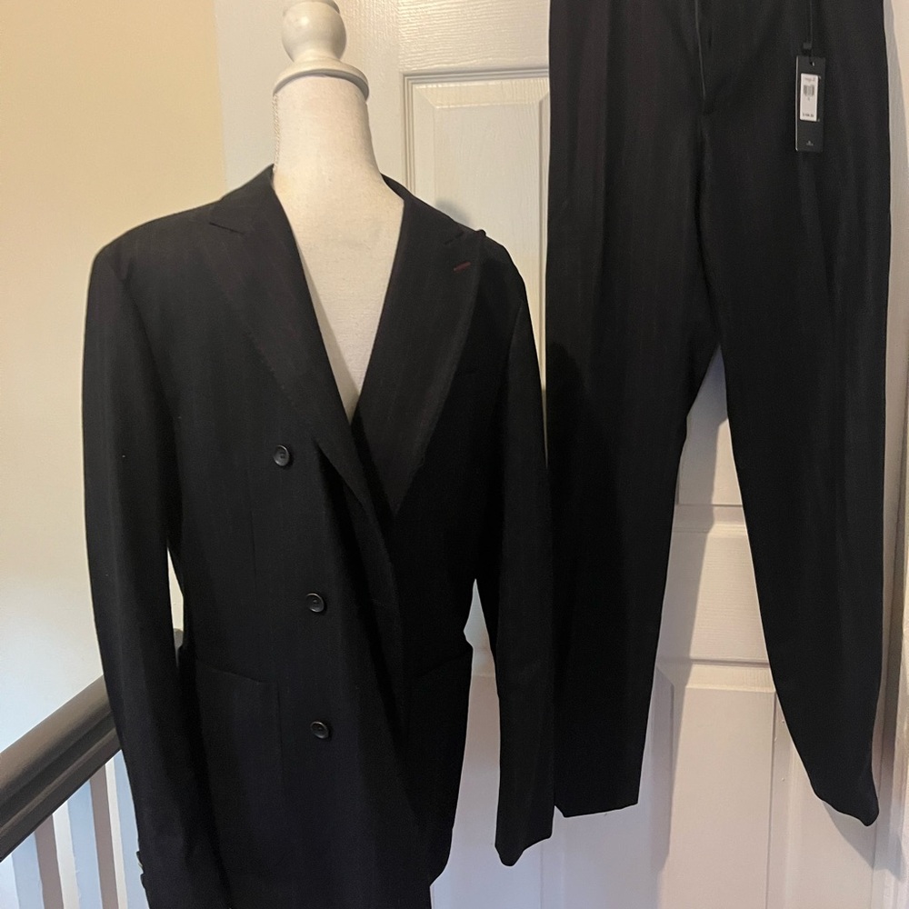 Tommy Hilfiger Elegant Black Suit